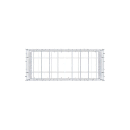 Gabion 100 cm x 50 cm x 40 cm (L x H x D), mesh size 10 cm x 10 cm, C-ring