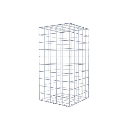 Gabion 100 cm x 50 cm x 50 cm (L x H x D), mesh size 10 cm x 10 cm, C-ring