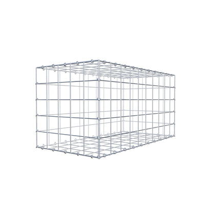 Gabion 100 cm x 50 cm x 50 cm (L x H x D), mesh size 10 cm x 10 cm, C-ring