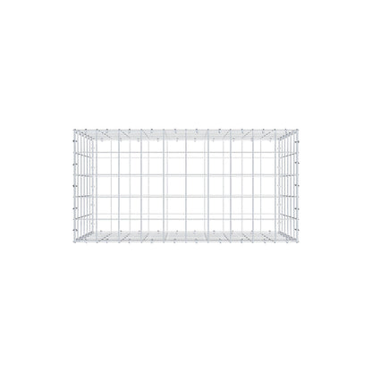Gabião 100 cm x 60 cm x 50 cm (C x A x P), malhagem 10 cm x 10 cm, anel C