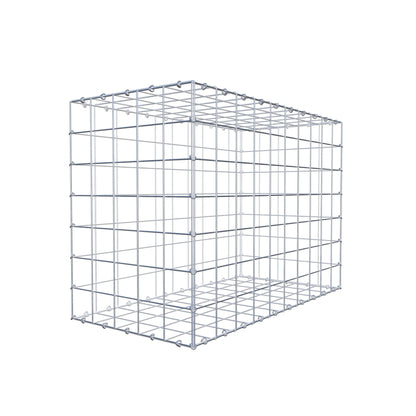 Gabion 100 cm x 70 cm x 50 cm (L x H x D), maskstorlek 10 cm x 10 cm, C-ring
