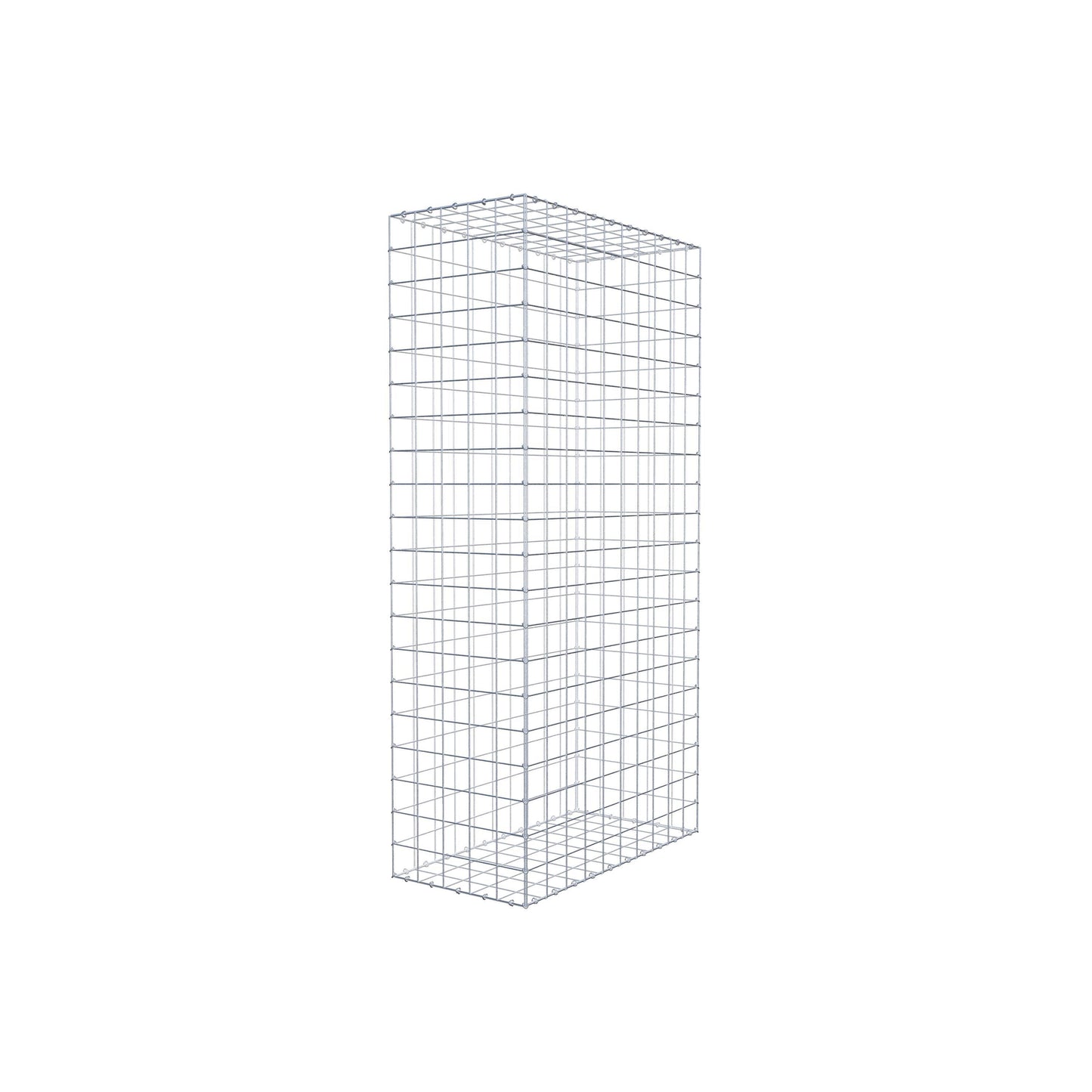 Gabion 200 cm x 100 cm x 50 cm (L x H x P), mailles 10 cm x 10 cm, anneau en C