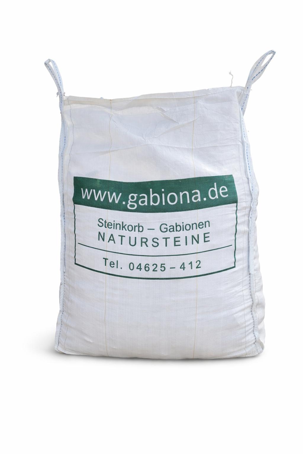 5x Big Bags 95 x 65 x 120 cm (L x T x H) - mit Aufdruck - sehr stabil - 1.250 kg SWL