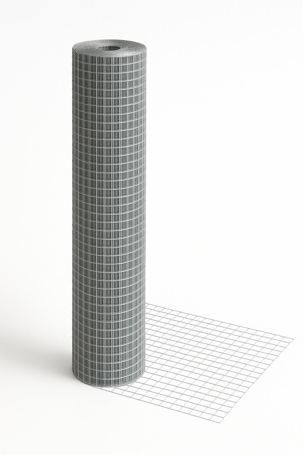 Rolo de arame 12 m x 1 m x 0,8 mm, tamanho da malha 12,7 x 12,7 mm