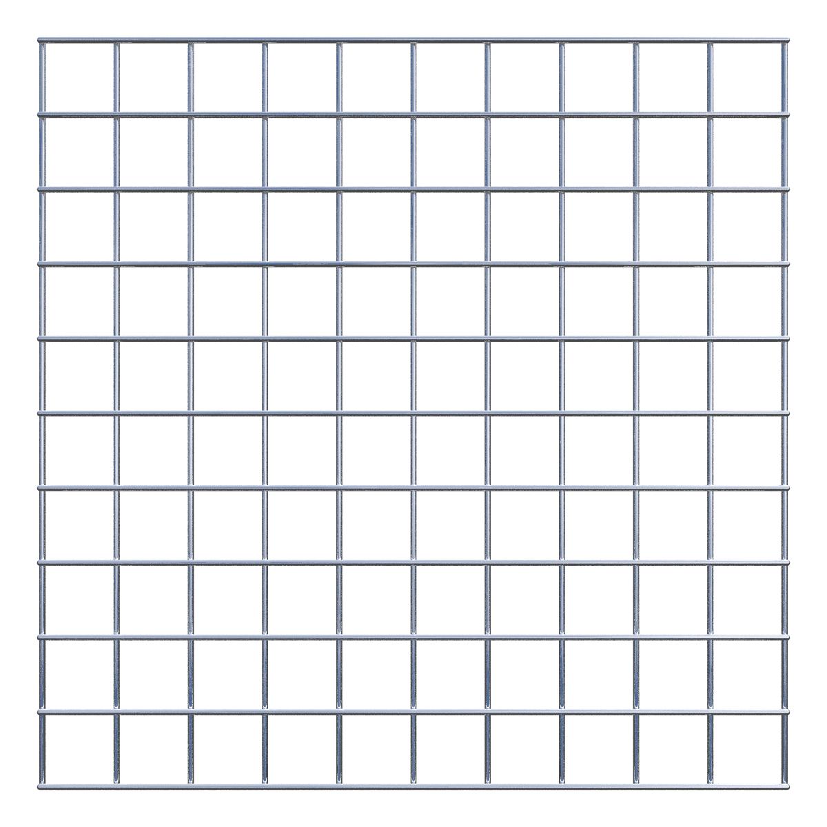 Treliça decorativa / treliça (incl. material de montagem) tamanho da malha 5 x 5 cm