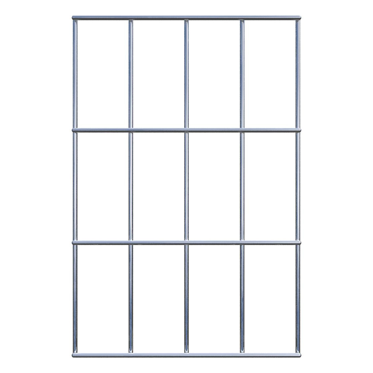 Decoratief rooster/latwerk (inclusief bevestigingsmateriaal) maaswijdte 5 x 10 cm