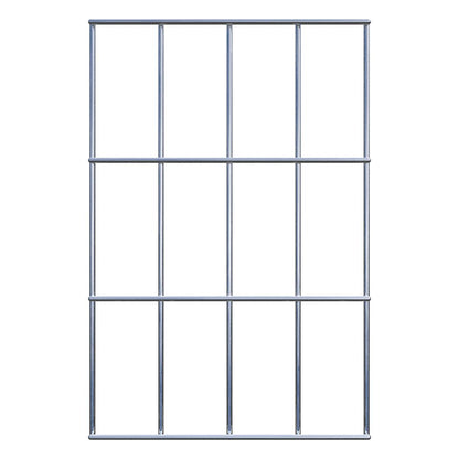 Decoratief rooster/latwerk (inclusief bevestigingsmateriaal) maaswijdte 5 x 10 cm