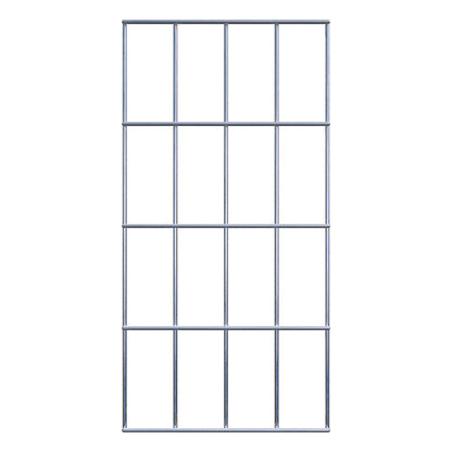 Decoratief rooster/latwerk (inclusief bevestigingsmateriaal) maaswijdte 5 x 10 cm