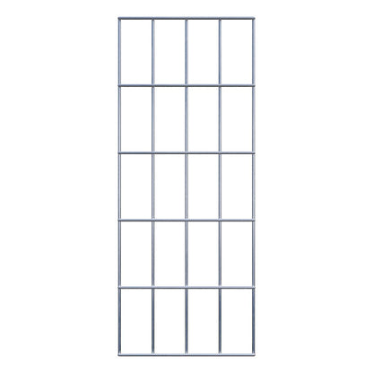 Decoratief rooster/latwerk (inclusief bevestigingsmateriaal) maaswijdte 5 x 10 cm