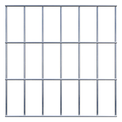 Decoratief rooster/latwerk (inclusief bevestigingsmateriaal) maaswijdte 5 x 10 cm