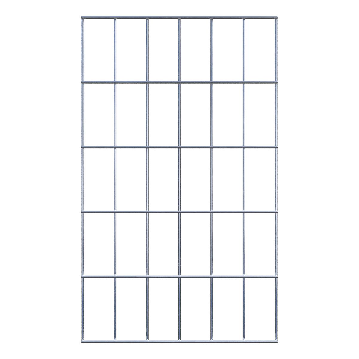 Decoratief rooster/latwerk (inclusief bevestigingsmateriaal) maaswijdte 5 x 10 cm