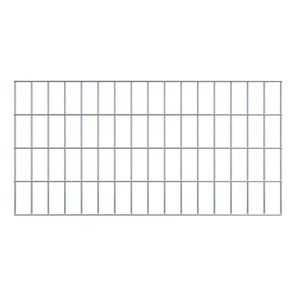 Decoratief rooster/latwerk (inclusief bevestigingsmateriaal) maaswijdte 5 x 10 cm