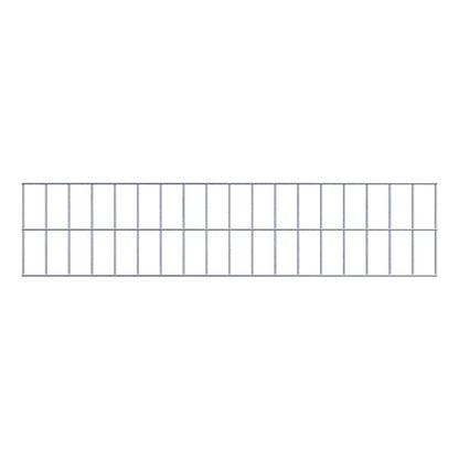 Decoratief rooster/latwerk (inclusief bevestigingsmateriaal) maaswijdte 5 x 10 cm