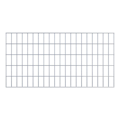 Decoratief rooster/latwerk (inclusief bevestigingsmateriaal) maaswijdte 5 x 10 cm