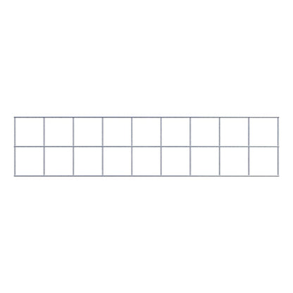 Grid 10 x 10 cm mesh size