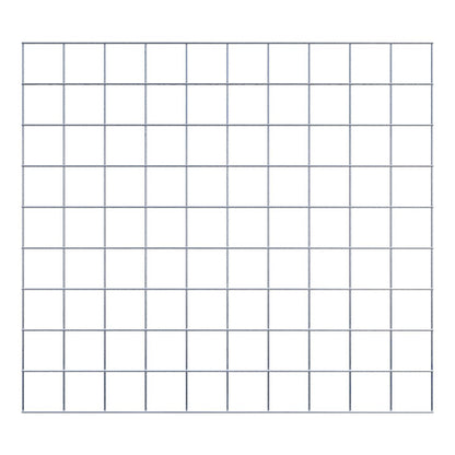 Traliccio decorativo (incl. materiale di montaggio) Dimensioni della rete 10 x 10 cm