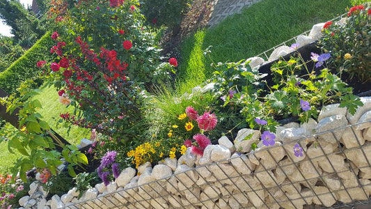 Gabionenhochbeet auf Maß - Maschenweite 5x10cm