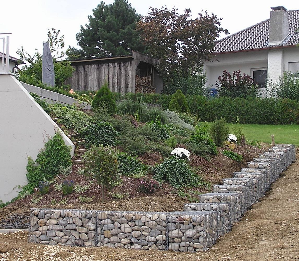 Conjunto de 2 gabiões 100 cm x 50 cm x 50 cm (C x A x P), malhagem 5 x 10 cm, espiral