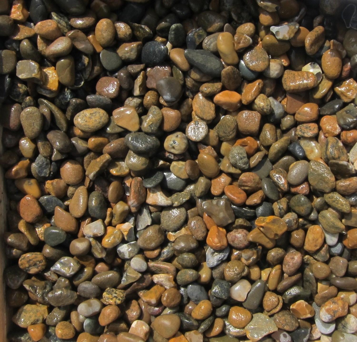 North Sea pebble grit 8 to 16 mm