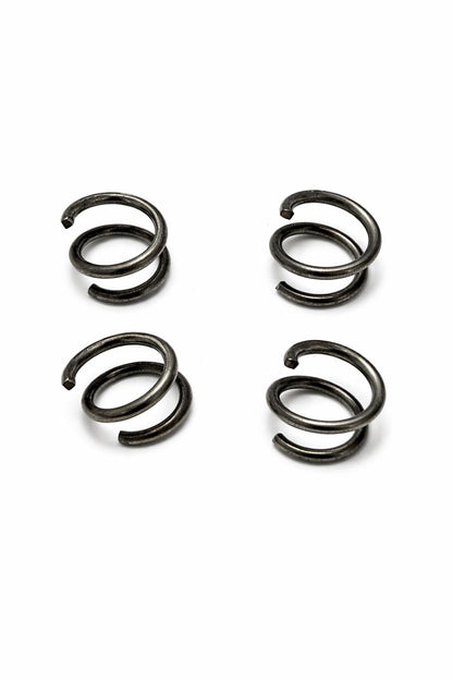 Set van 20 gegalvaniseerde spiraalringen - stabiele verbinding voor schanskorven & gaas