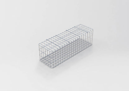 Varmförzinkad gabion 102 cm x 32 cm x 32 cm, maskstorlek 5 cm x 10 cm, helsvetsad