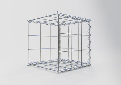 Anbaugabione Typ 2 30 cm x 30 cm x 30 cm (L x H x T), Maschenweite 10 cm x 10 cm, Spirale