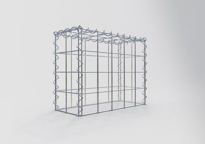 Anbaugabione Typ 3 50 cm x 40 cm x 20 cm (L x H x T), Maschenweite 10 cm x 10 cm, Spirale