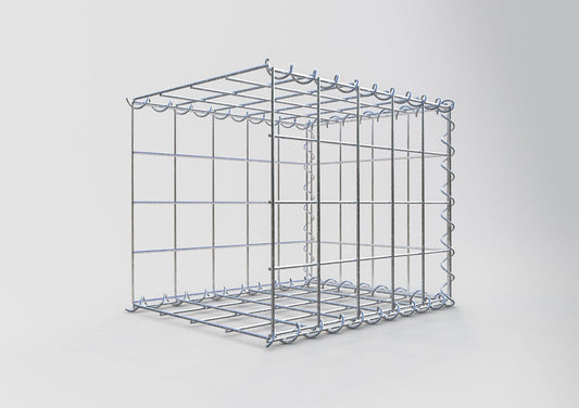 Add-on schanskorf type 2 50 cm x 40 cm x 40 cm (L x H x D), maaswijdte 10 cm x 10 cm, spiraal