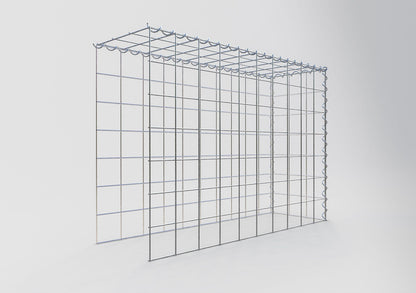 Gabbione aggiuntivo tipo 4 100 cm x 70 cm x 30 cm (L x H x P), maglia 10 cm x 10 cm, spirale