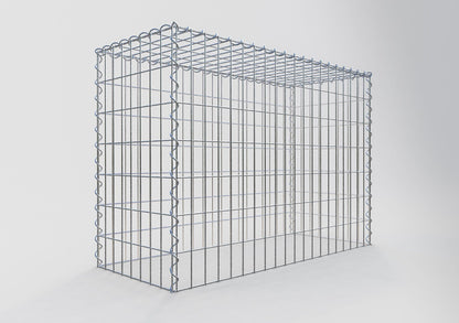 Gavión complementario tipo 3 100 cm x 70 cm x 40 cm (L x A x P), malla 5 cm x 10 cm, espiral