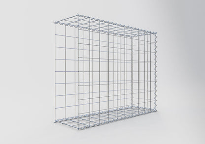 Anbaugabione Typ 2 100 cm x 80 cm x 30 cm (L x H x T), Maschenweite 10 cm x 10 cm, Spirale