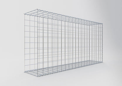 Gabião tipo 2 200 cm x 100 cm x 40 cm (C x A x P), malhagem 10 cm x 10 cm, espiral