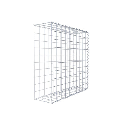 Grown-on gabion type 2 100 cm x 100 cm x 30 cm (L x H x D), mesh size 10 cm x 10 cm, spiral