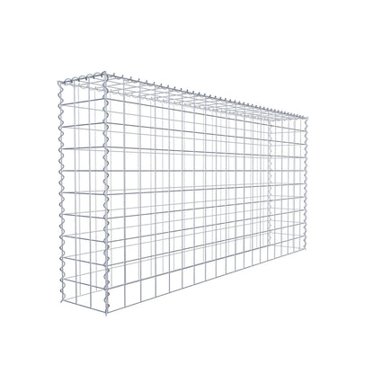 Anbaugabione Typ 3 200 cm x 100 cm x 30 cm (L x H x T), Maschenweite 10 cm x 10 cm, Spirale