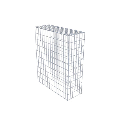 Fourche rapportée type 4 100 cm x 80 cm x 30 cm (L x H x P), mailles 5 cm x 10 cm, anneau C