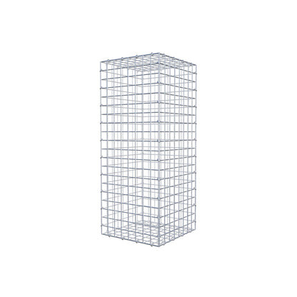 Gabbione 100 cm x 40 cm x 40 cm (L x H x P), maglia 5 cm x 5 cm, anello a C