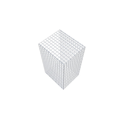 Anbaugabione Typ 2 100 cm x 60 cm x 50 cm (L x H x T), Maschenweite 5 cm x 5 cm, C-Ring