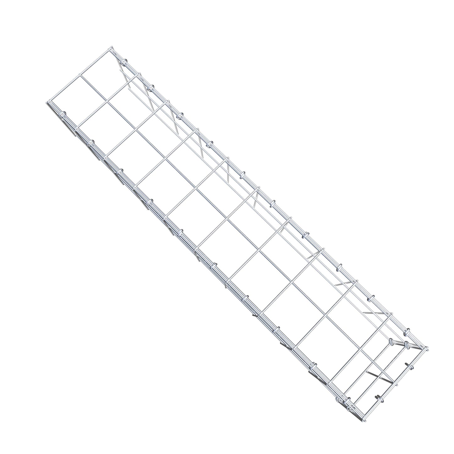 Fourche rapportée type 4 100 cm x 20 cm x 20 cm (L x H x P), mailles 10 cm x 10 cm, anneau C