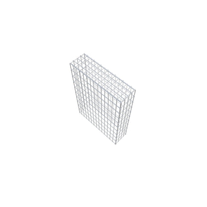Gabião Tipo 3 100 cm x 70 cm x 20 cm (C x A x P), malhagem 5 cm x 10 cm, anel C