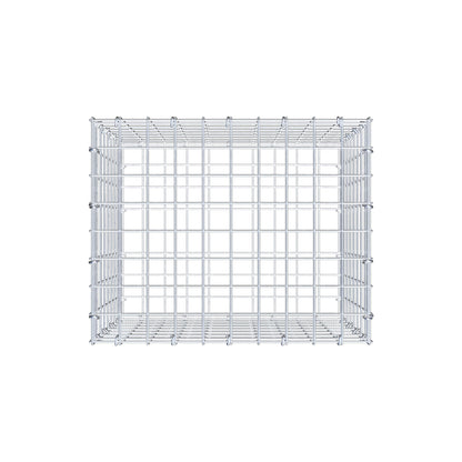 Gabião 50 cm x 40 cm x 40 cm (C x A x P), malhagem 5 cm x 5 cm, anel C