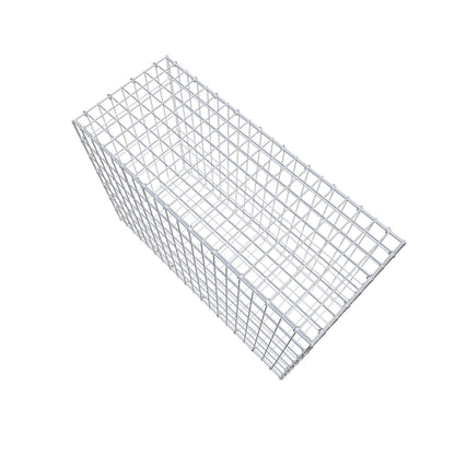 Gavión 100 cm x 70 cm x 40 cm (L x A x P), luz de malla 5 cm x 10 cm, anillo en C