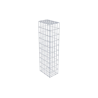 Gabion 100 cm x 30 cm x 20 cm (L x H x D), maskestørrelse 5 cm x 10 cm, C-ring