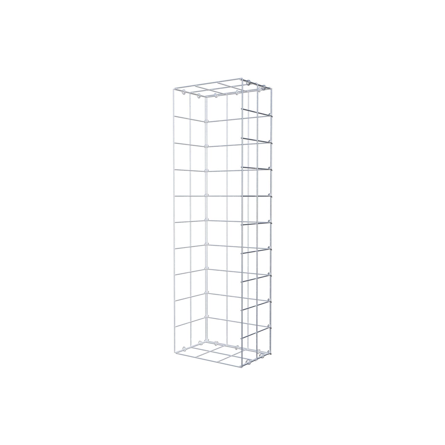 Fourche rapportée type 2 100 cm x 20 cm x 30 cm (L x H x P), mailles 10 cm x 10 cm, anneau C