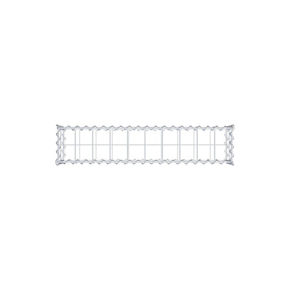 Gabion 100 cm x 20 cm x 20 cm (L x H x D), maskestørrelse 10 cm x 10 cm, spiral