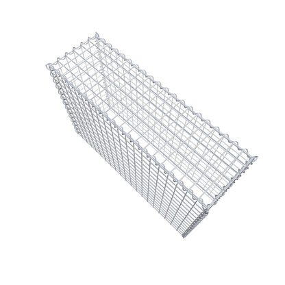 Anbaugabione Typ 3 100 cm x 70 cm x 30 cm (L x H x T), Maschenweite 5 cm x 5 cm, Spirale