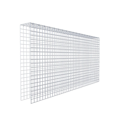 Fourche rapportée type 4 200 cm x 100 cm x 20 cm (L x H x P), mailles 5 cm x 5 cm, anneau C