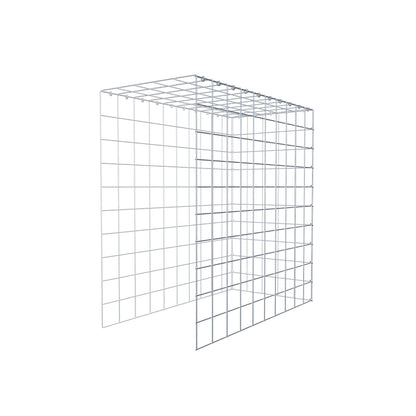 Fourche rapportée type 4 100 cm x 100 cm x 50 cm (L x H x P), mailles 10 cm x 10 cm, anneau C