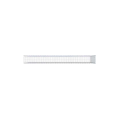 Add-on schanskorf type 4 200 cm x 100 cm x 20 cm (L x H x D), maaswijdte 5 cm x 5 cm, spiraalvormig