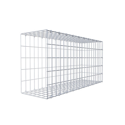 Anbaugabione Typ 2 100 cm x 50 cm x 30 cm, Maschenweite 5 cm x 10 cm, C-Ring