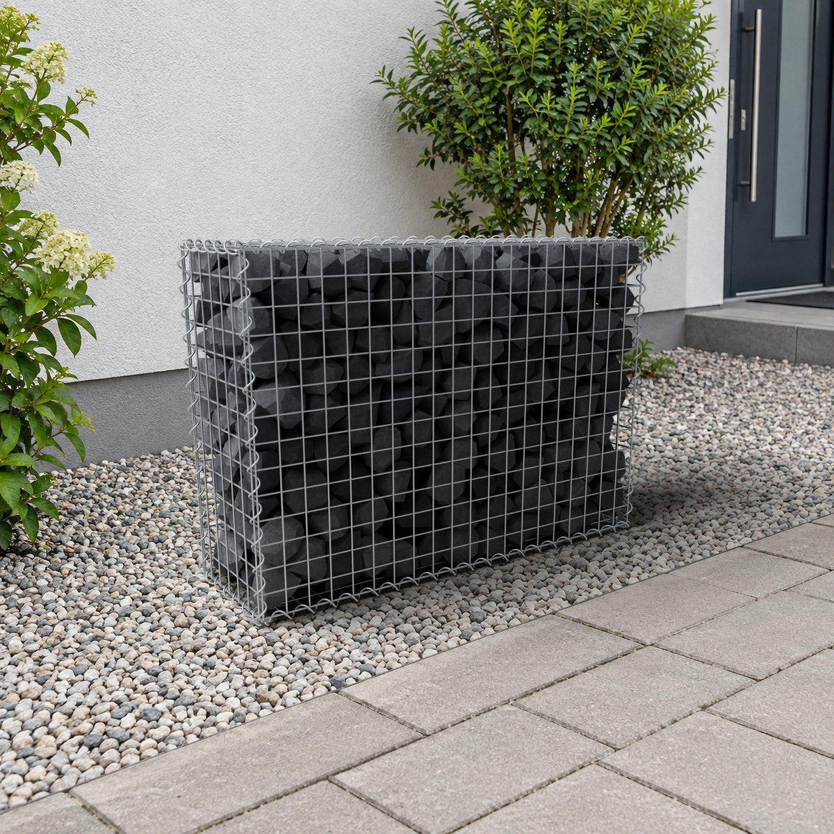 Gabione 100 cm x 70 cm x 30 cm (L x H x T), Maschenweite 5 cm x 5 cm, Spirale